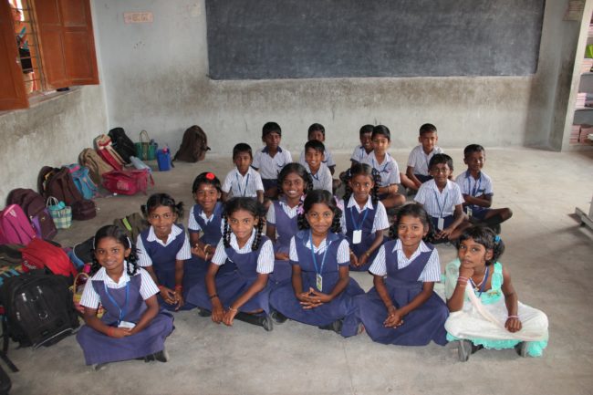 Children in Christian School in India