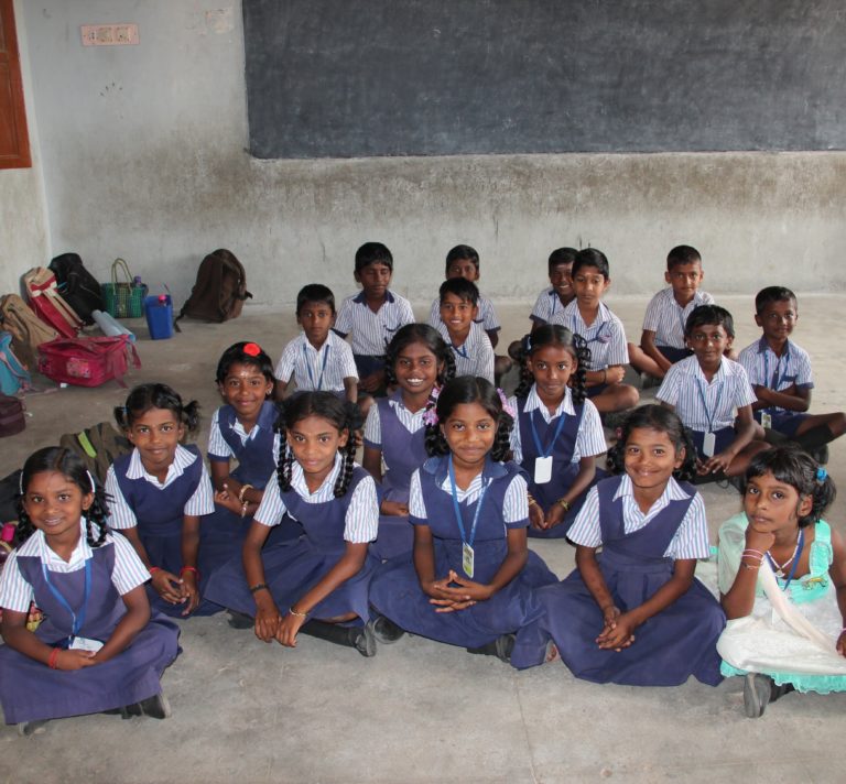 Children in Christian School in India